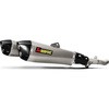 スリップオン Line (チタン) Kawasaki ZZR 1400， ZX14R (2006-2018) AKRAPOVIC (アクラポビッチ)