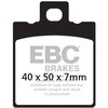 EBC-Brakes British Made Semi-Sintered V-Pads to fit Rear Left