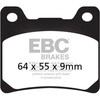 EBC-Brakes British Made Semi-Sintered V-Pads to fit Rear Left