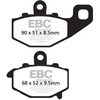 EBC-Brakes British Made Semi-Sintered V-Pads to fit Rear Right