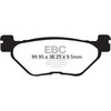 EBC-Brakes British Made Semi-Sintered V-Pads to fit Rear Right