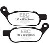 EBC-Brakes British Made Semi-Sintered V-Pads to fit Rear Left