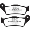 FA643V UK�� �Z�~-�V���^�����O V�p�b�h �t�����g�����p EBC Brakes (�C�[�r�[�V�[�u���[�L) 43847486