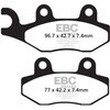 EBC-Brakes R Series Heavy Duty Sintered Brake Pads to fit Front Right