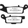 EBC-Brakes R Series Heavy Duty Sintered Brake Pads to fit Front Right