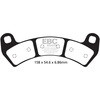 MXS680 MXS �I�t���[�h Race�V���^�����O �p�b�h �t�����g�����p EBC Brakes (�C�[�r�[�V�[�u���[�L) 43851826