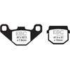 EBC-Brakes Carbon TT Pads for Enduro/MX Bikes to fit Front Left