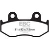 EBC-Brakes Carbon TT Pads for Enduro/MX Bikes to fit Front Left