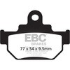 EBC-Brakes Carbon TT Pads for Enduro/MX Bikes to fit Front Left