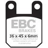 EBC-Brakes Carbon TT Pads for Enduro/MX Bikes to fit Front Left