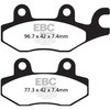 EBC-Brakes Carbon TT Pads for Enduro/MX Bikes to fit Front Left