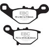 EBC-Brakes Carbon TT Pads for Enduro/MX Bikes to fit Front Left