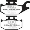 EBC-Brakes Carbon TT Pads for Enduro/MX Bikes to fit Front Left