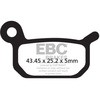 EBC-Brakes Carbon TT Pads for Enduro/MX Bikes to fit Front Left