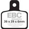 EBC-Brakes Carbon TT Pads for Enduro/MX Bikes to fit Front Left
