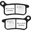 EBC-Brakes Carbon TT Pads for Enduro/MX Bikes to fit Front Left