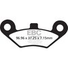 EBC-Brakes Carbon TT Pads for Enduro/MX Bikes to fit Front Left