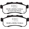 EBC-Brakes Carbon TT Pads for Enduro/MX Bikes to fit Front Left