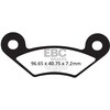 EBC-Brakes Carbon TT Pads for Enduro/MX Bikes to fit Front Left