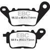 EBC-Brakes SFA Series Scooter Organic Pads to fit Front Right