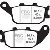 SFA358HH SFAHH �V���^�����O ScooteR �V���[�Y �p�b�h ���A�E���p EBC Brakes (�C�[�r�[�V�[�u���[�L) 43854608