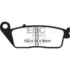 EBC-Brakes SFAC Carbon Series Scooter Pads to fit Front Right