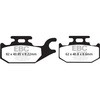 SFAC413 SFAC �J�[�{���V���[�Y Scooter �p�b�h ���A�E���p EBC Brakes (�C�[�r�[�V�[�u���[�L) 43855369