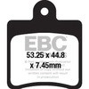 SFAC661/4 SFAC �J�[�{���V���[�Y Scooter �p�b�h �t�����g�����p EBC Brakes (�C�[�r�[�V�[�u���[�L) 43855484