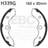 EBC-Brakes Motorcycle Grooved Replacement Brake Shoes to fit Front Left