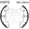 EBC-Brakes Motorcycle Grooved Replacement Brake Shoes to fit Front Left