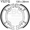 EBC-Brakes Motorcycle Grooved Replacement Brake Shoes to fit Front Left