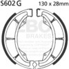 EBC-Brakes Motorcycle Grooved Replacement Brake Shoes to fit Front Left