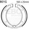 EBC-Brakes Motorcycle Grooved Replacement Brake Shoes to fit Front Left