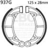 EBC-Brakes Motorcycle Grooved Replacement Brake Shoes to fit Front Left