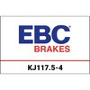 KJ117.5-4 KEIHIN / �P�[�q�� �X���b�g�W�F�b�g(4�p�P�b�g) EBC Brakes (�C�[�r�[�V�[�u���[�L) 43897859
