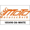 GSG mototechnik / GSGモトテクニック Crash Pad set， White for Ducati 998 Testastretta / 748 (2002 -) | 105490-D6-WHITE