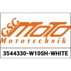GSG mototechnik / GSGモトテクニック Crash Pad set， White for BMW S 1000 RR / HP4 (2012-2014) | 3544330-W10SH-WHITE