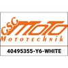 GSG mototechnik / GSGモトテクニック Crash Pad set， White for Yamaha YZF 750 R (1993-1998) | 40495355-Y6-WHITE