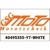 GSG mototechnik / GSGモトテクニック Crash Pad set， White for Yamaha YZF 750 SP (1993-1997) | 40495355-Y7-WHITE