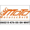 GSG mototechnik / GSGモトテクニック Crash Pad set， White for Kawasaki Z 400 (2019 -) | 4060215-K76-DS-SH-WHITE
