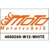 GSG mototechnik / GSGモトテクニック Crash Pad set， White for BMW F 800 GT (2013 -) | 4060260-W12-WHITE