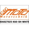 GSG mototechnik / GSGモトテクニック Crash Pad set， White for Kawasaki Versys 650 (2015 -) | 406027025-K60-SH-WHITE