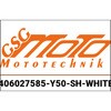 GSG mototechnik / GSGモトテクニック Crash Pad set， White for Yamaha YZF R3 (2015-2018) | 406027585-Y50-SH-WHITE