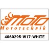 GSG mototechnik / GSGモトテクニック Crash Pad set， White for BMW G 310 R (2016 -) | 4060295-W17-WHITE
