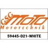 GSG mototechnik / GSGモトテクニック Crash Pad set， White for Ducati Hypermotard 821 (2013 -) | 59445-D21-WHITE