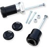 GSG mototechnik / GSGモトテクニック Crash Pad set， Black for Suzuki GSX-R 1100 W (1993 -) | 600-S7-BLACK