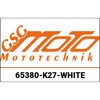 GSG mototechnik / GSGモトテクニック Crash Pad set， White for Kawasaki ZX-10R (2004-2005)， direct screw connection | 65380-K27-WHITE