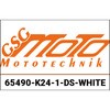 GSG mototechnik / GSGモトテクニック Crash Pad set， White for Kawasaki Z 1000 (2003-2006) | 65490-K24-1-DS-WHITE