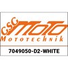 GSG mototechnik / GSGモトテクニック Crash Pad set， White for Ducati 750 / 900 Supersport with half / three quarter fairing | 7049050-D2-WHITE