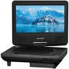7型ポータブルDVDプレーヤー 乾電池 グリーンハウス